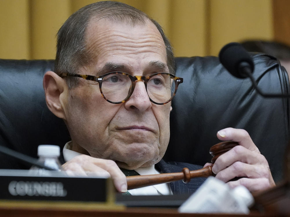 House Judiciary Committee Chair Jerry Nadler, D-N.Y., leads a hearing on the future of abortion rights following the overturning of Roe v. Wade by the Supreme Court on July 14. The House on Tuesday voted to protect same-sex and interracial marriages, a direct confrontation with the Supreme Court.