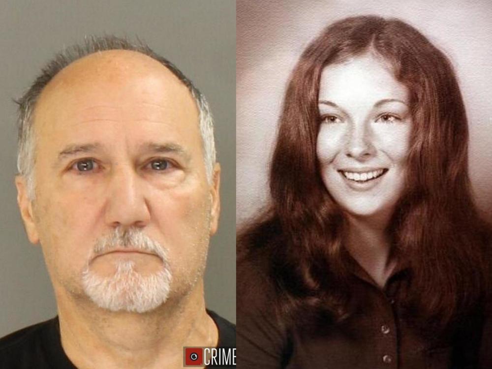 David Sinopoli was arrested Sunday and charged in the 1975 killing of Lindy Sue Biechler. Police used a discarded coffee cup to compare Sinopoli's DNA with another sample collected at the crime scene decades ago.
