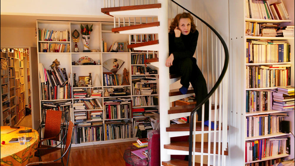 Kaija Saariaho, at home in Paris, in 2004. She moved to the city in 1982, when she began studies at IRCAM, the music research institute founded by Pierre Boulez.