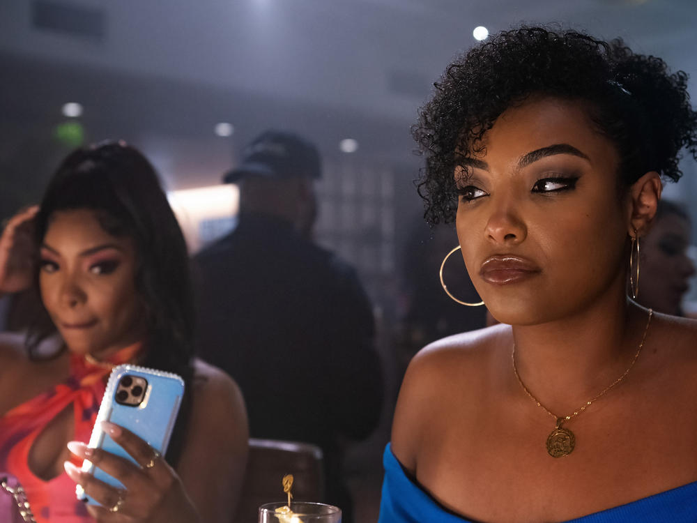 KaMillion (left) and Aida Osman in <em>Rap Sh!t</em>.