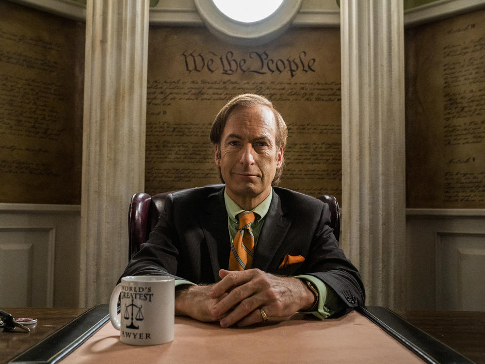You know who would support you in your efforts to catch up however you can? This guy, Saul Goodman (Bob Odenkirk) — the former Jimmy McGill — of <em>Better Call Saul</em>.
