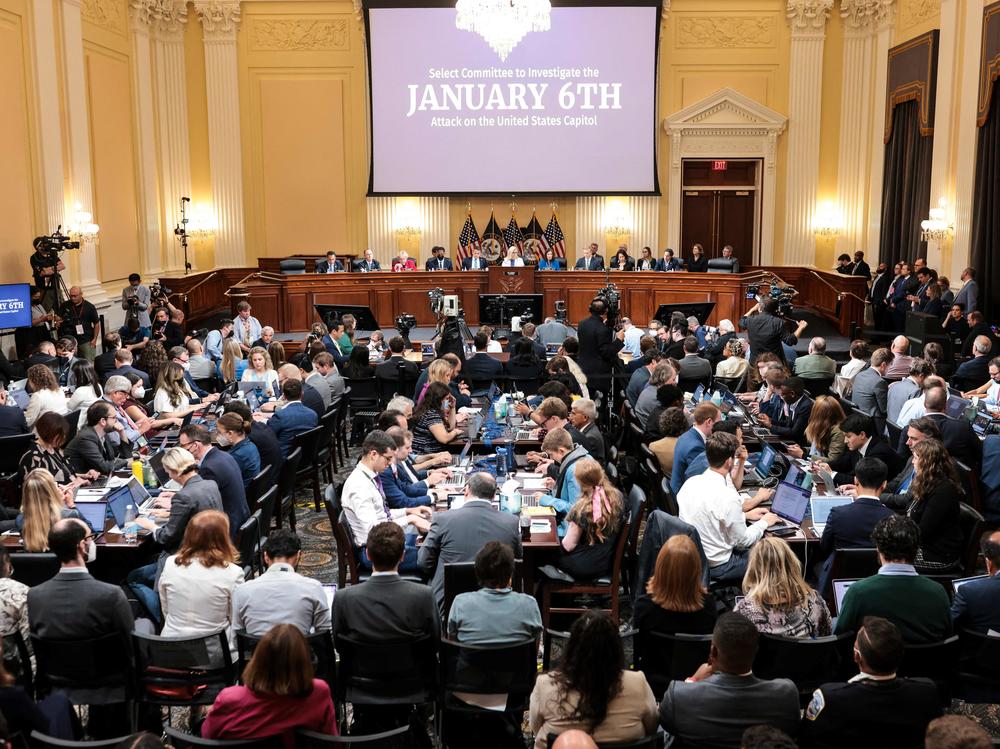 Republican Rep. Liz Cheney speaks during a hearing by the House Select Committee to investigate the January 6th attack on the Capitol on July 21.