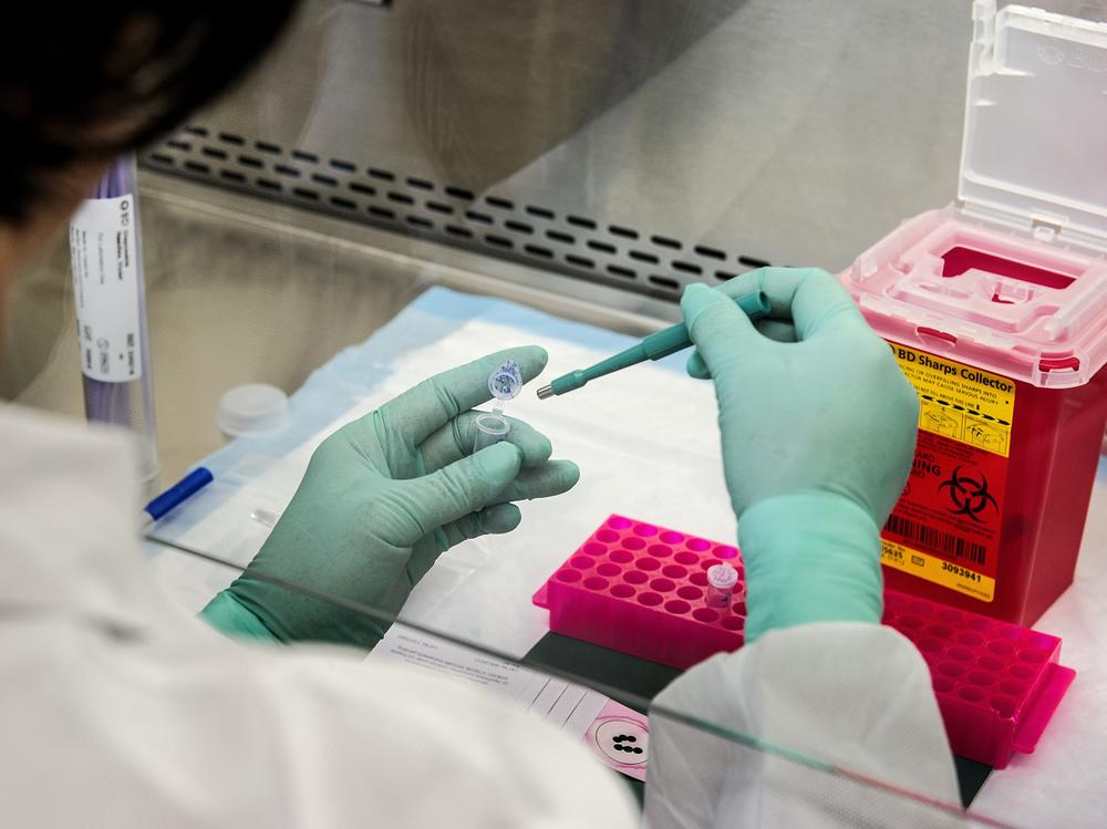 A Centers for Disease Control and Prevention scientist works with polio virus material. The first case of polio in nearly decade was detected in a New York patient Thursday. The individual was unvaccinated and likely contracted the virus from an individual outside of the country.