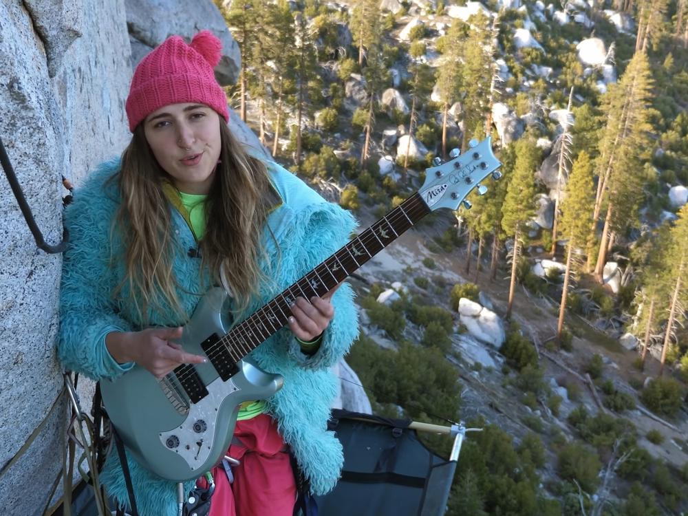 Lillian Frances, in a still from her Tiny Desk Contest entry 