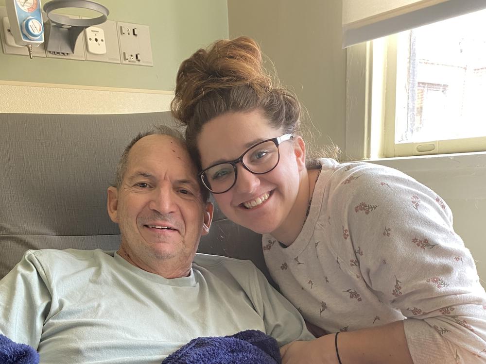 Randy Schiefer's daughter Lisa spent a lot of time with him in his hospital room as he recovered from a life-threatening case of COVID-19.