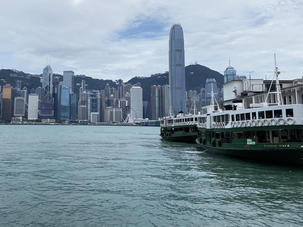 Hong Kong's Star Ferry shuttles passengers back and forth across Victoria Harbor. This spring, the Star Ferry reported a loss of about $9 million since the middle of 2019. Ridership has plummeted.