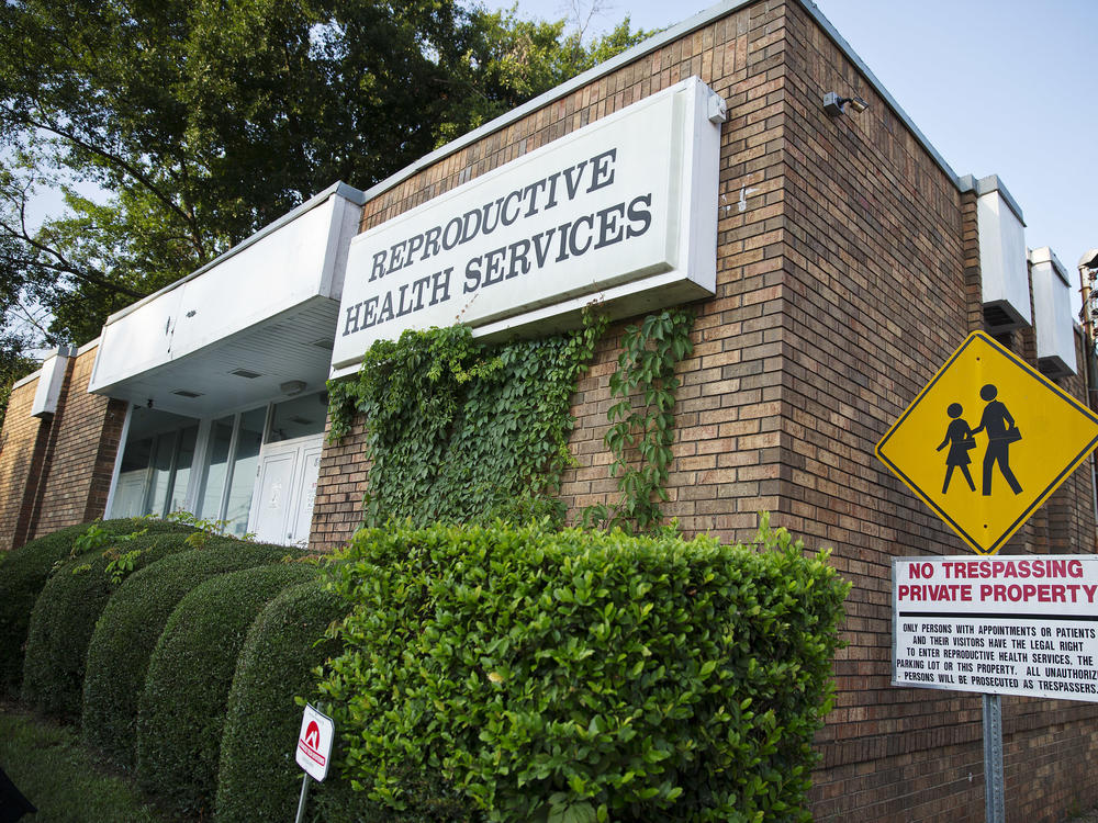 Reproductive Health Services is shown in Montgomery, Ala., in 2014. At the time, it was the only abortion clinic in the state capital.