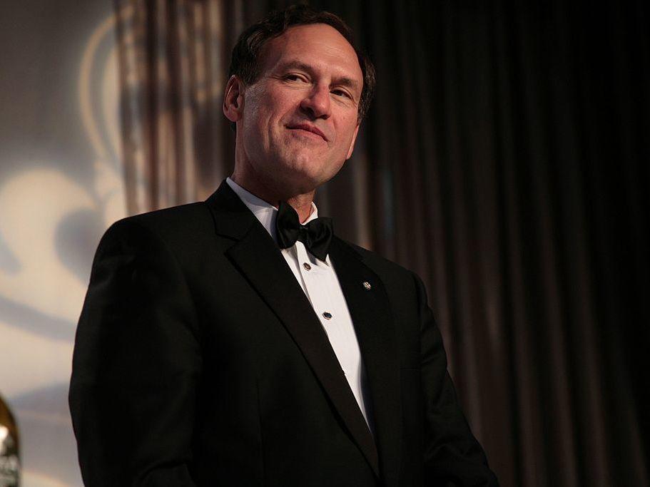 Justice Samuel Alito, seen here in 2007, has emerged as the workhorse of the Supreme Court's conservatives and has spent his time on the court forcefully shaping its opinions.
