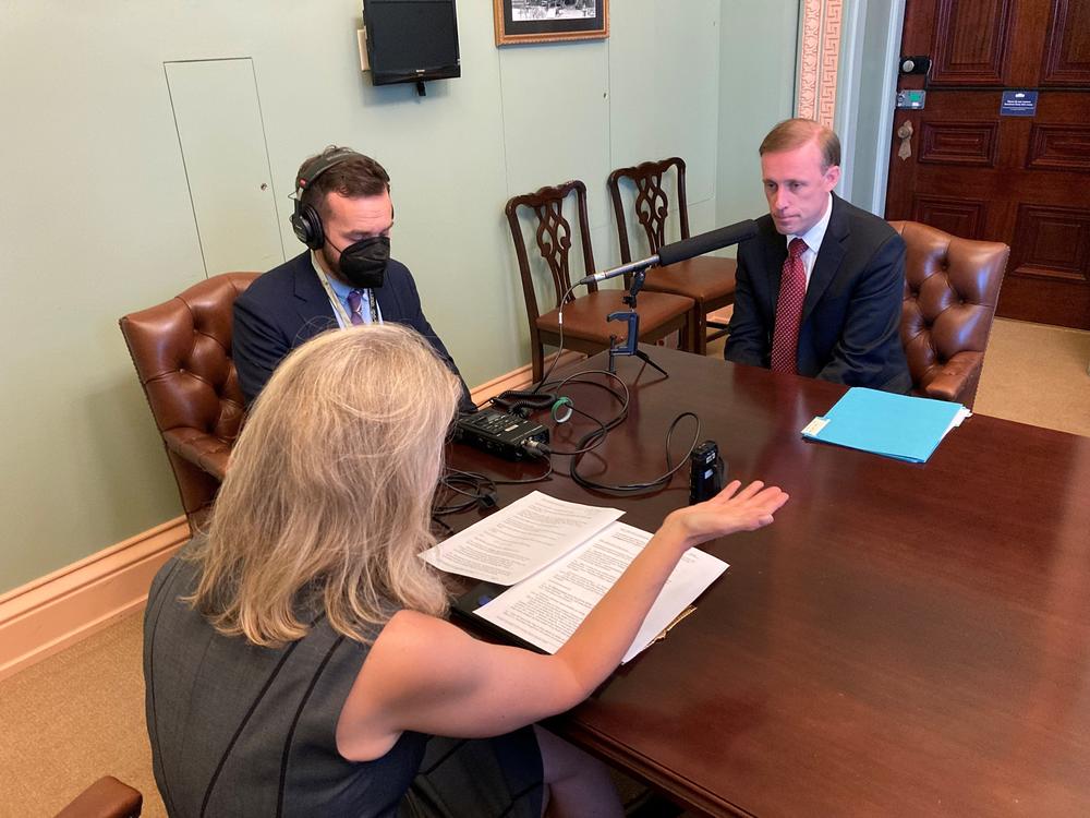 NPR's Mary Louise Kelly speaks to national security adviser Jake Sullivan.