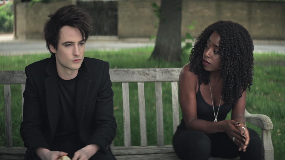 Sunday in the park with ... (L to R) Tom Sturridge as Dream, Kirby Howell-Baptiste as Death.