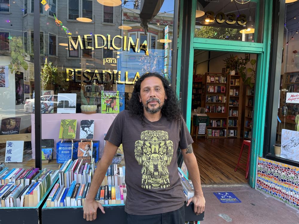 Josiah Luis Alderete, co-owner of Medicine for Nightmares, a San Francisco, Calif. bookstore focusing on communities of color.