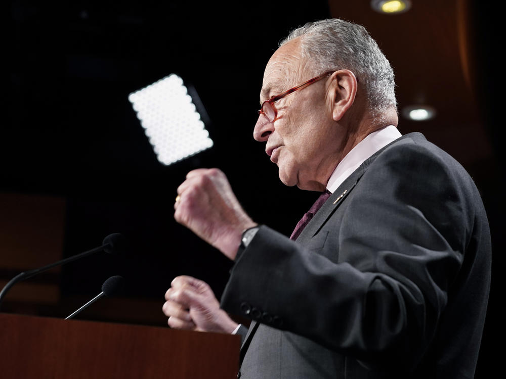 Senate Majority Leader Chuck Schumer (D-N.Y.) said Friday that he believes Democrats have the votes needed to pass their Inflation Reduction Act.