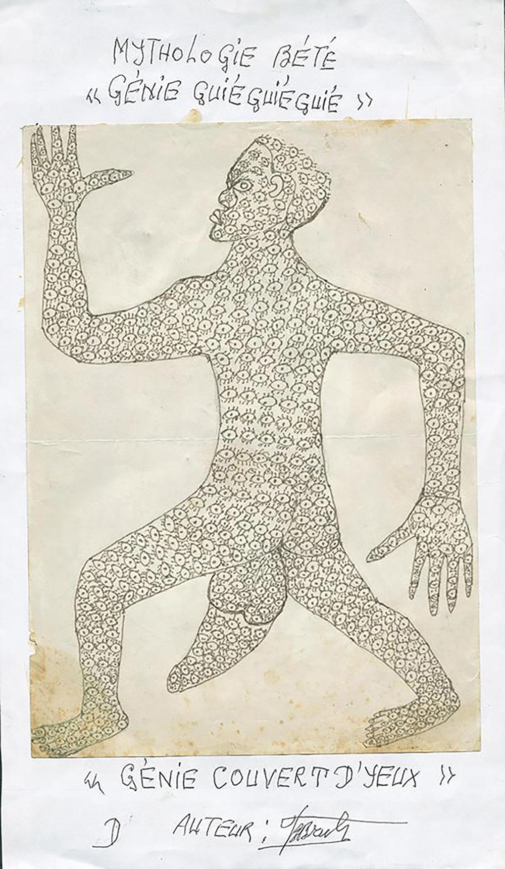 Bouabré's piece, <em>Mythologie B</em>é<em>t</em>é<em> 
