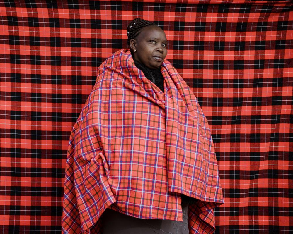 Anne Wangiru, 43, a shopkeeper, cast her vote during the Kenyan general elections at the Ilbillis Primary School in Kajiado.