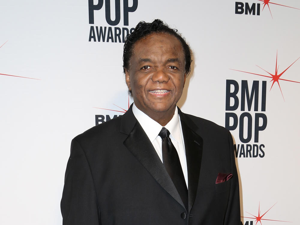 Songwriter Lamont Dozier in 2013. He co-wrote songs that helped define the Motown sound. He died Monday at 81.