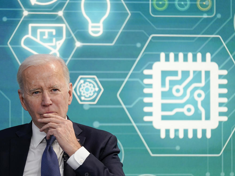 The bill to boost semiconductor production in the United States has been a top priority of the Biden administration.