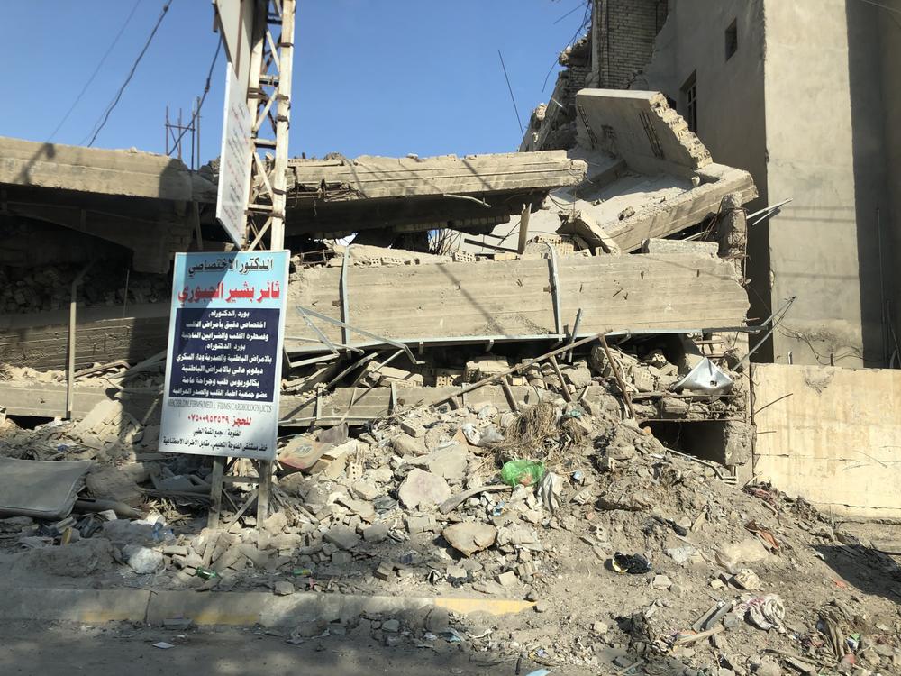 Much of the city of Fallujah hasn't been rebuilt after bombardment that began in 2004.