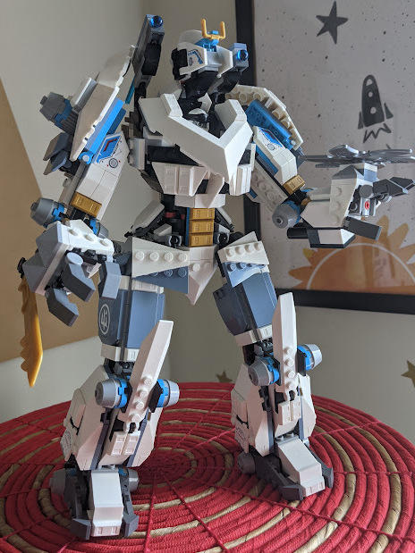 The first Ninjago build that I did.