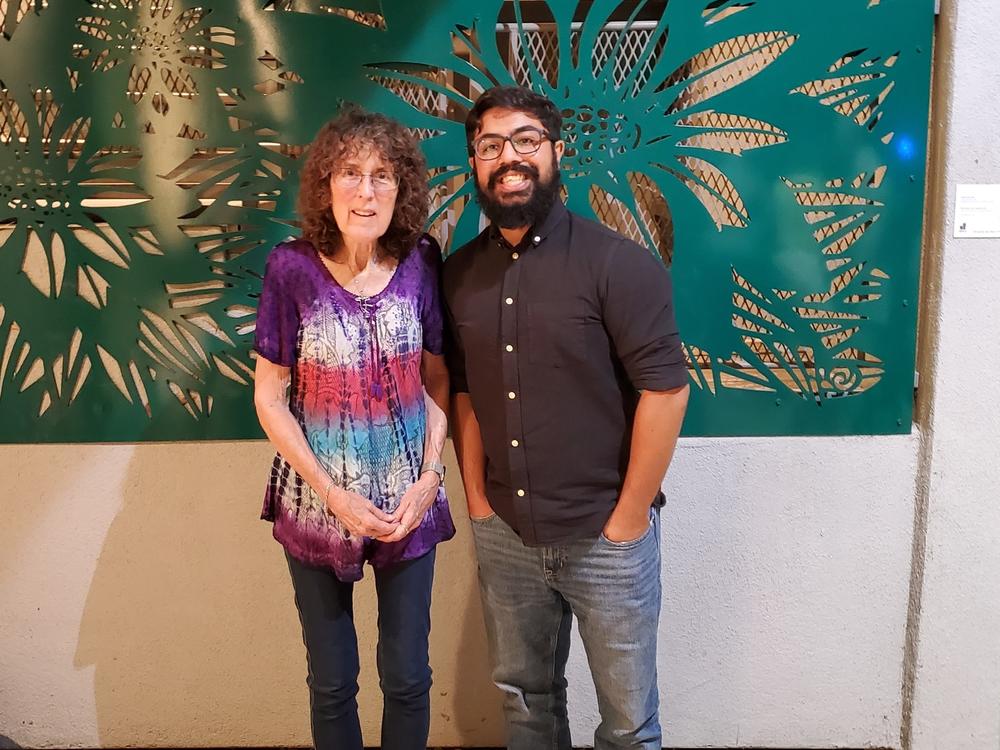 Author Jamil Jan Kochai and his former second-grade teacher, Susan Lung, were reunited after more than 20 years at a reading for the writer's second book, <em>The Haunting of Hajji Hotak and Other Stories, </em>in Davis, California.