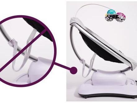 4moms is recalling more than 2 million MamaRoo and RockaRoo swings and rockers over entanglement and strangulation hazards posed by the straps that hang down.