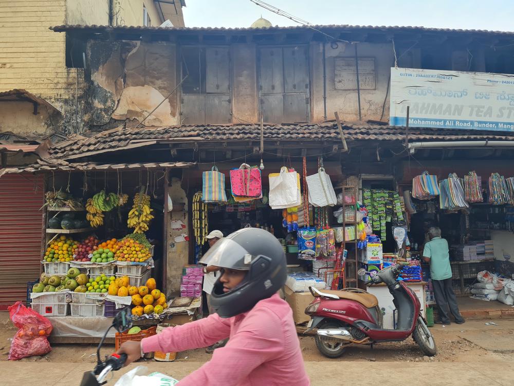 Muslim-owned shops and vendors in Mangaluru, India, where Hindu nationalist politicians have called on their followers to boycott Muslim businesses.