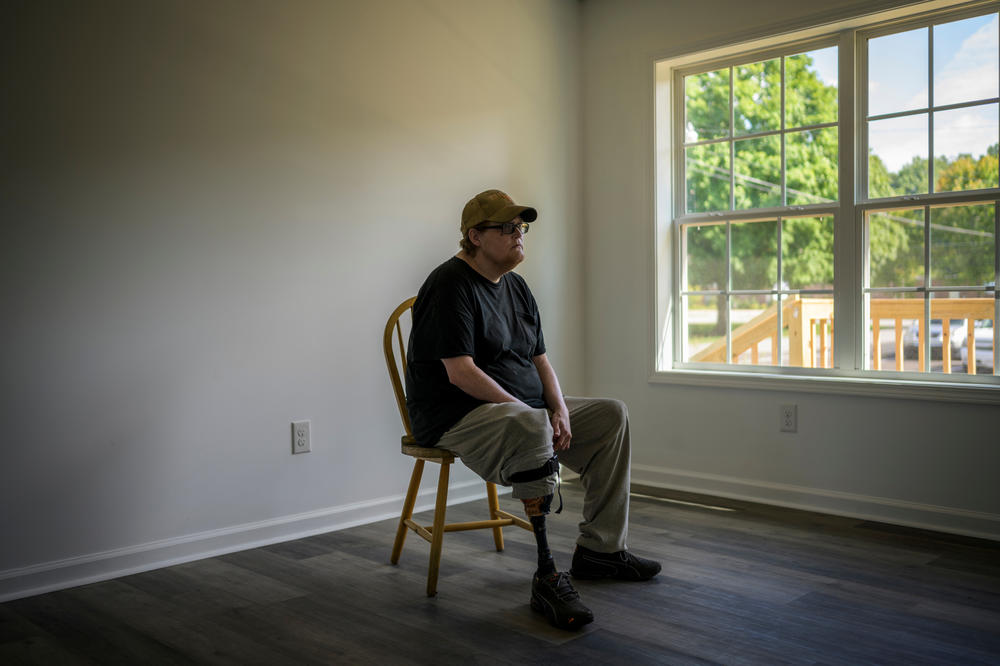 Jackson moved to Waverly in 2017. Though some of his neighbors aren't coming back, and others have yet to return, he hopes for a return to normalcy.