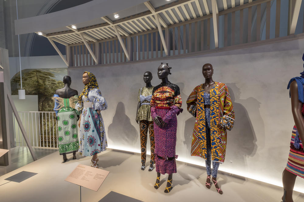 Vibrant outfits by Nigerian designer Lisa Folawiyo.