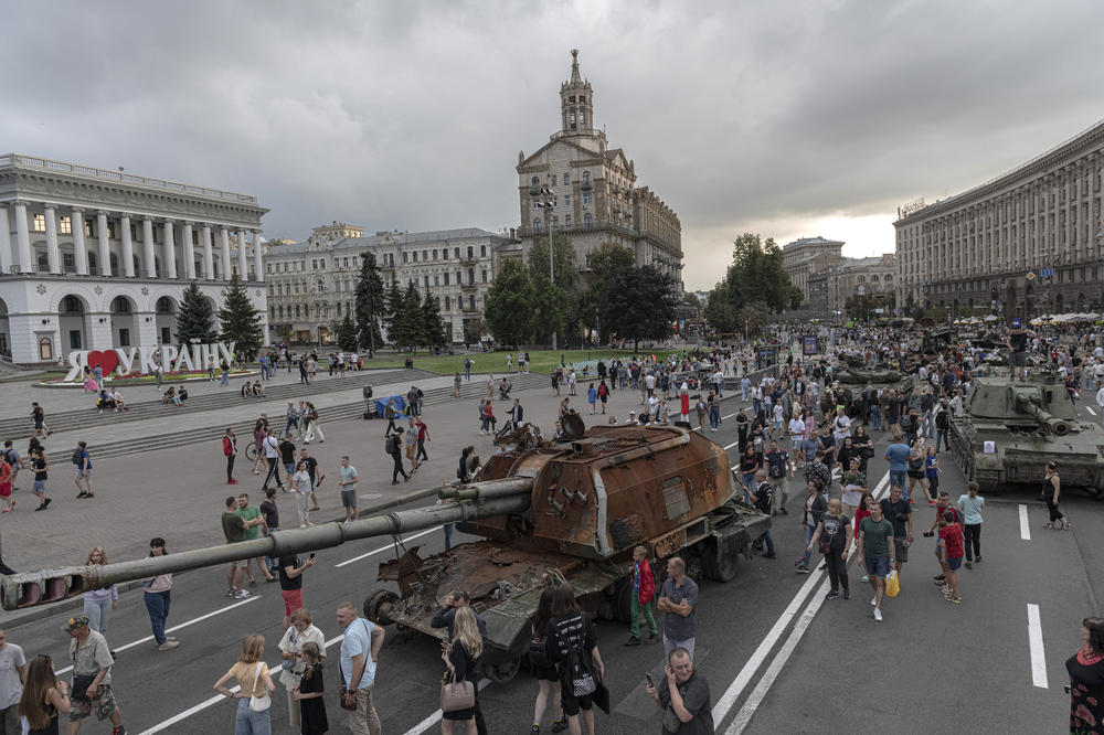 Instead of the Soviet-style events to celebrate independence day — a ritual that President Volodymyr Zelenskyy had called <a href=