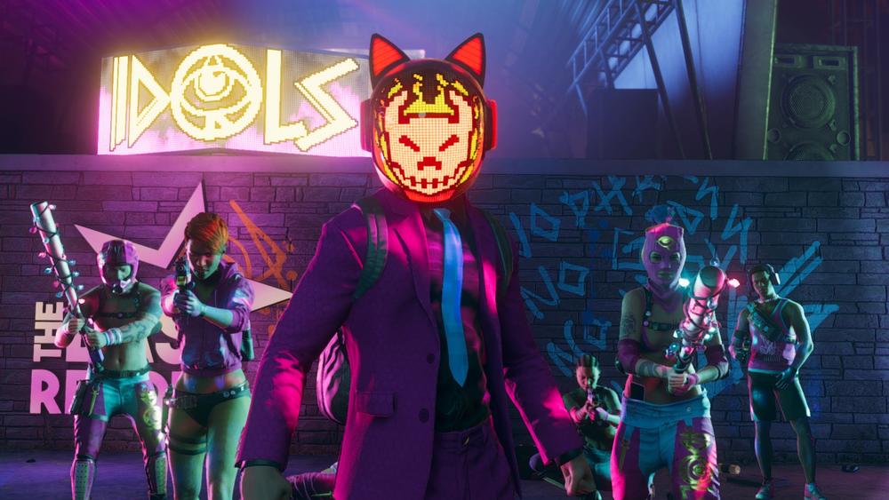 Rival gang and rave-obsessed anarchists, the Idols.