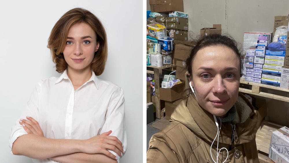 Dr. Aleksandra Shchebet is a Ukrainian neurologist whose professional and personal life were upended when the war with Russia began. After fleeing Kyiv, Dr. Shchebet found another way to help; sorting, packing and loading food and medical supplies onto trucks for delivery elsewhere into the country. She's now returned to Kyiv and sees patients affected by the war.