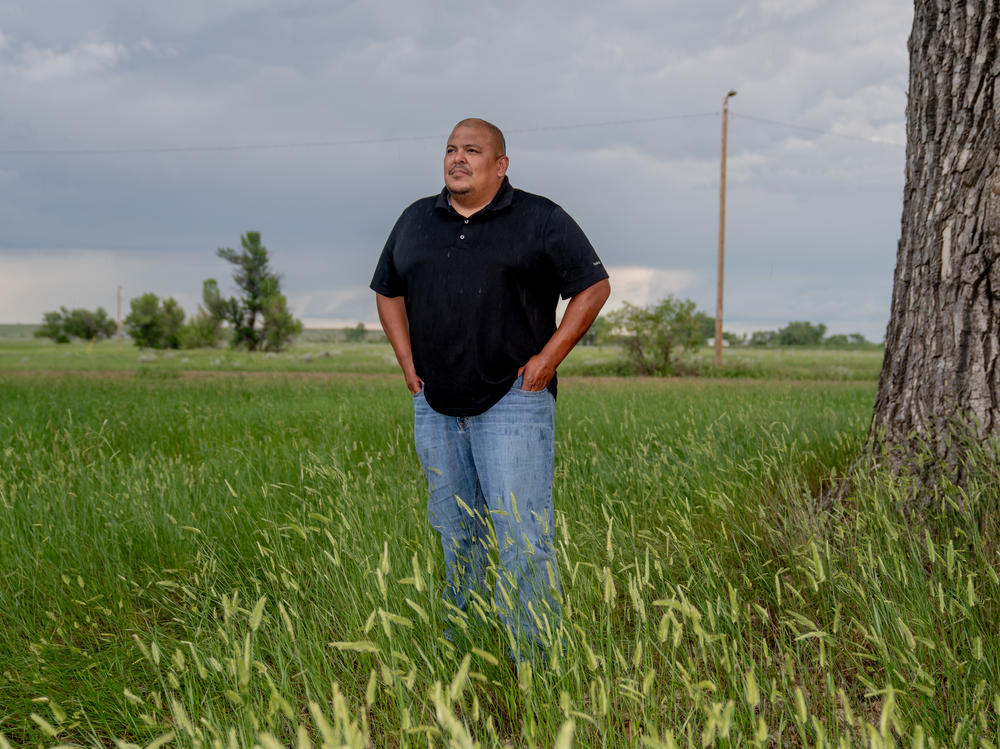 Army veteran and Fort Peck tribal member Jestin Dupree helps Native veterans on the reservation get the medical help they need.