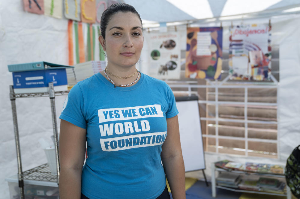 Estefania Rebellon has a personal drive behind Yes We Can.