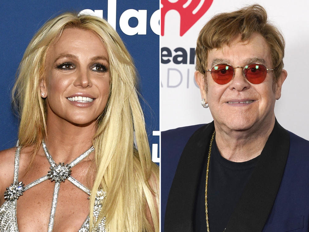 Britney Spears collaborated with Elton John on her first new song since her conservatorship ended.