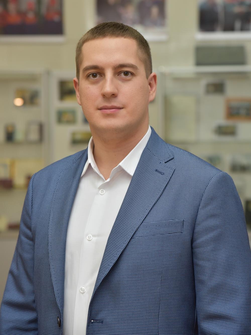 Andriy Tuz, the former spokesman for the Zaporizhzhia nuclear plant, photographed in Enerhodar, Ukraine, in 2021.