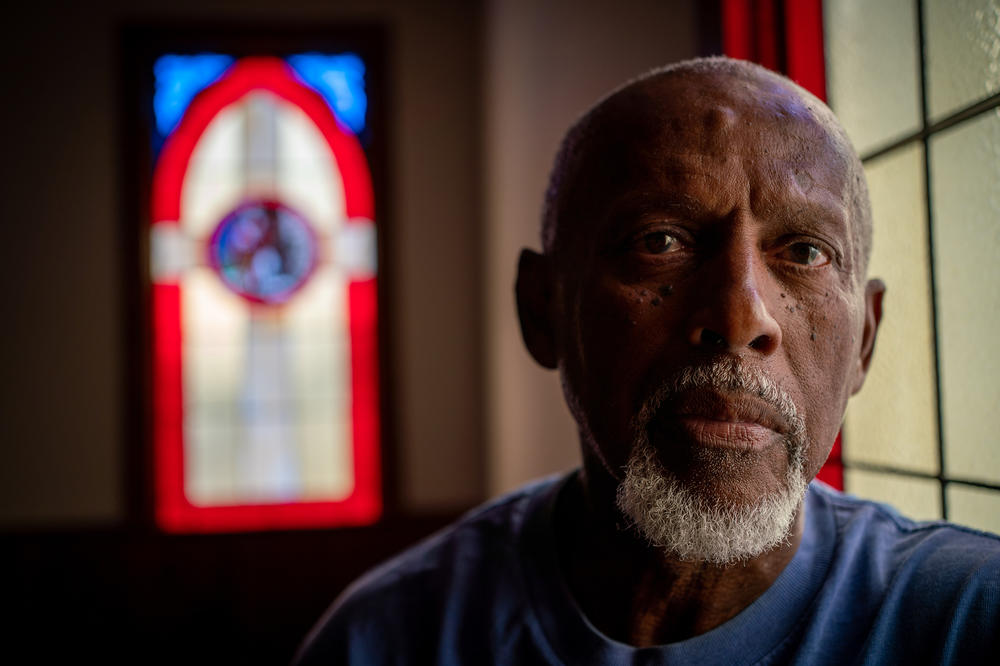 Harvey Matthews is a member of the Macedonia Baptist Church. He's also a plaintiff in the lawsuit.