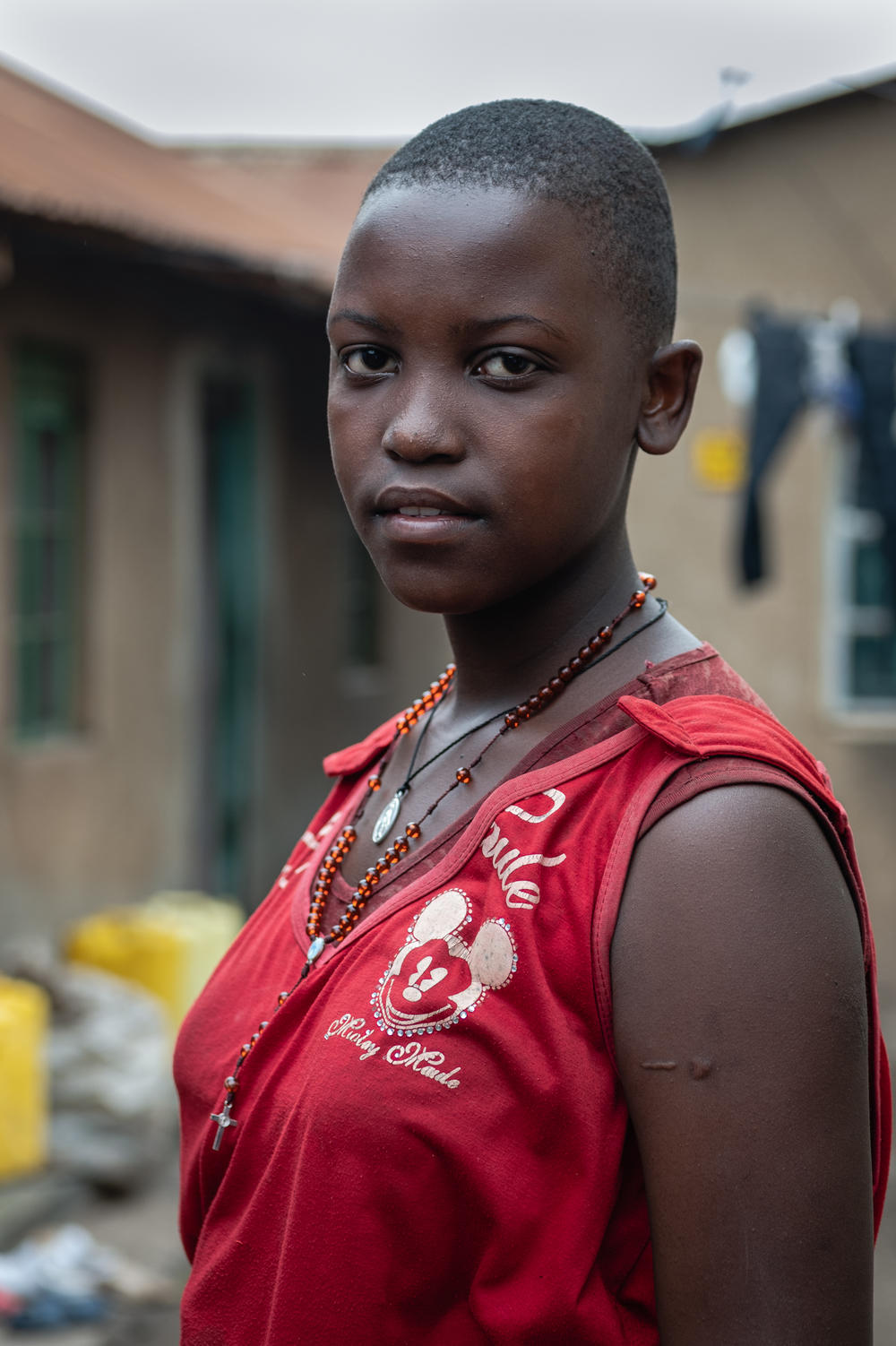 Tusiime Agnes's parents could afford some of the school fees but not enough to cover school lunch. She's worried about the fall term: The school requires black leather dress shoes, 