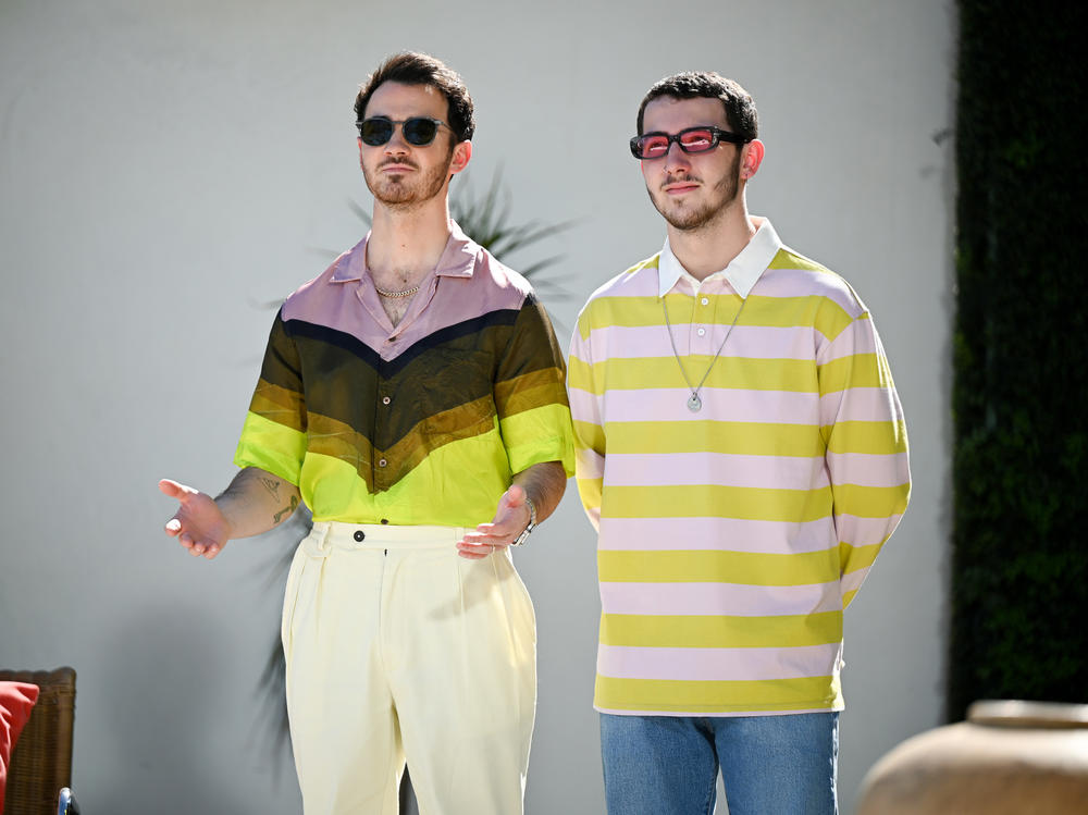 Kevin and Frankie Jonas host ABC's <em>Claim to Fame</em>.