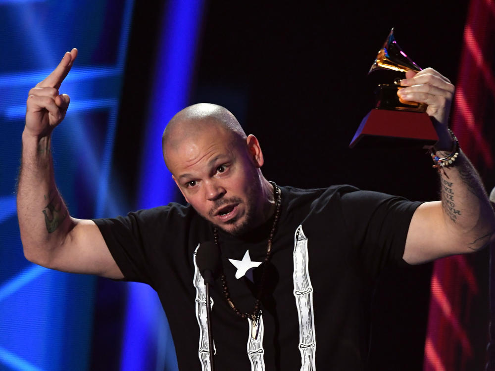 Puerto Rican rapper Residente is known as a leader in Latin American political thought.
