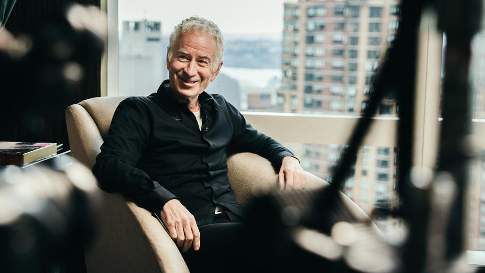 John McEnroe won seven Grand Slam singles titles over the course of his career.