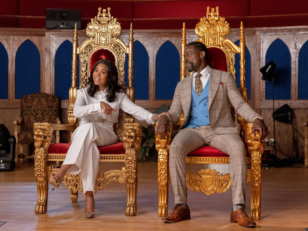 Sterling K. Brown and Regina Hall play a Southern Baptist pastor and his wife trying to redeem their legacy in the wake of a public scandal in<em> Honk for Jesus. Save Your Soul.</em>