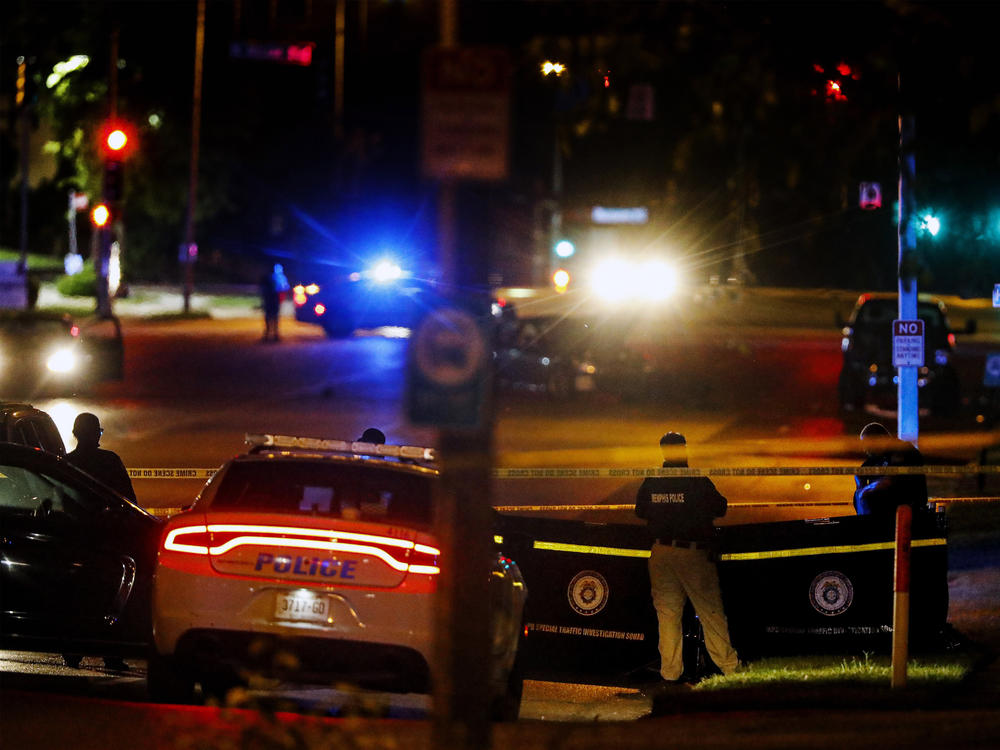 Police in Memphis, Tenn., said a man who drove around the city shooting at people during an hours-long rampage that forced frightened people to shelter in place Wednesday has been arrested.