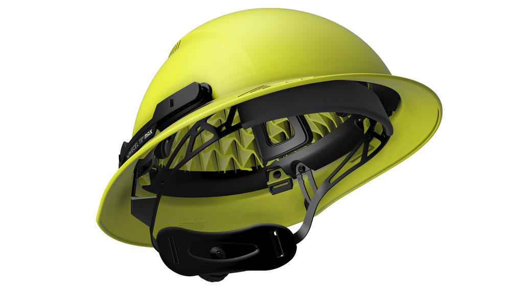 New hard hats from WaveCel are designed with a special lining that better cushions the brain against lateral impact and rotational forces.