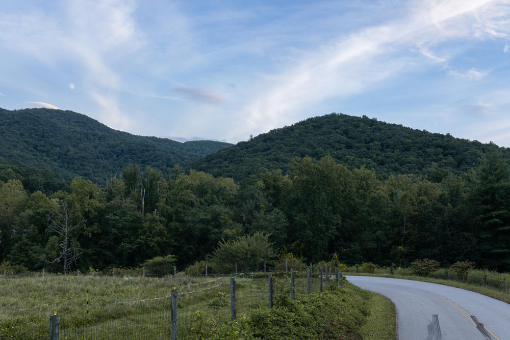 Douthitt and her sisters grew up in the Blue Ridge Mountains in Swannanoa, N.C.