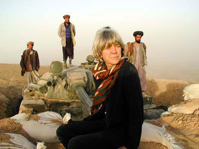 Anne Garrels reporting from Iraq in 2003.