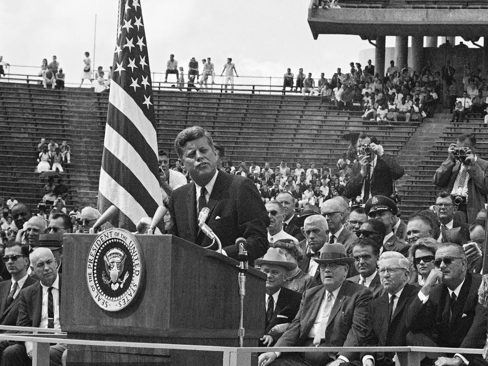 Sixty years ago, President John F. Kennedy delivered an address at Rice University to inspire Americans to support NASA's mission to the moon. In what became known as his 