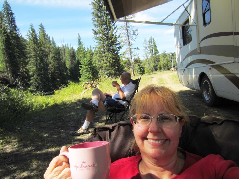 In happier times, Susan Morrison and her husband Calvin liked to vacation in their motor home. But they've had to park it this year because of the high cost of diesel fuel.