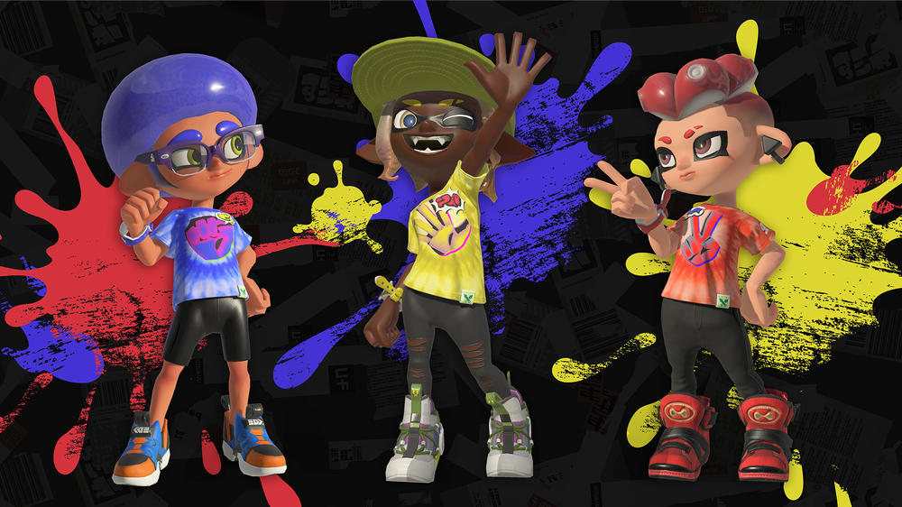 Some of the diverse character appearances possible in 'Splatoon 3.'