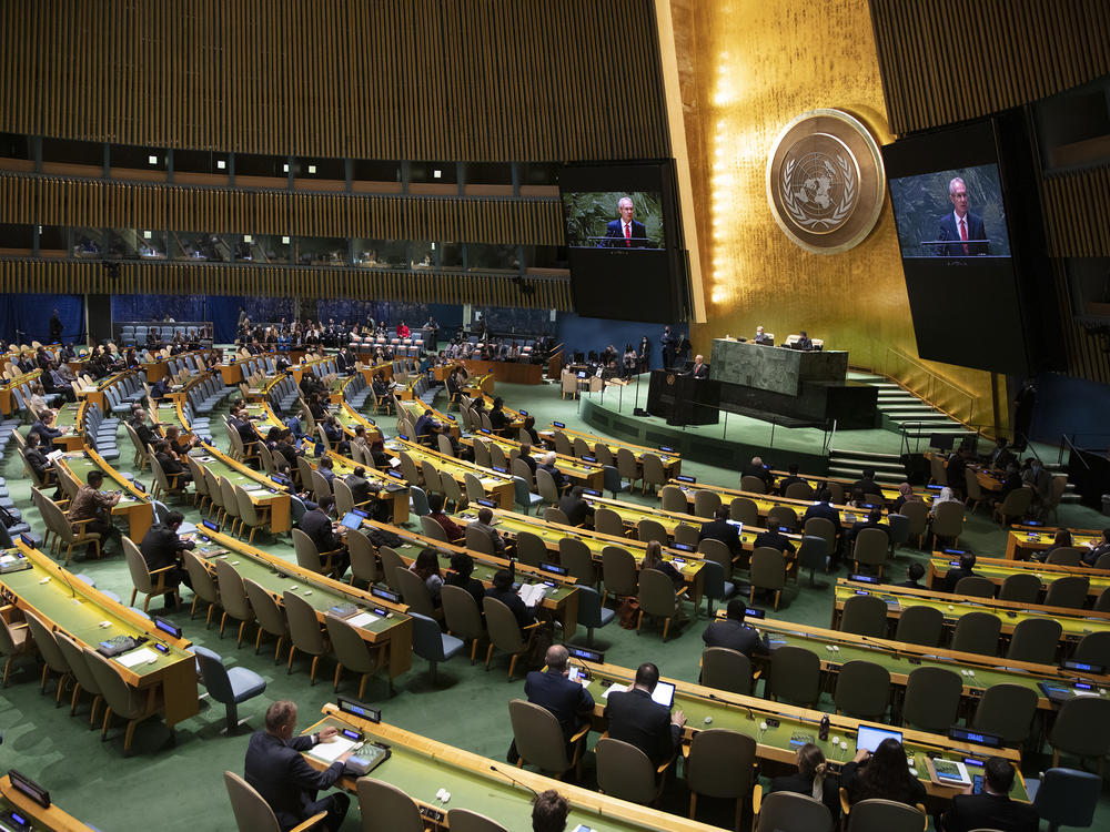 The 77th session of U.N. General Assembly opened at the United Nations headquarters on Sept. 13 in New York City. The session's high-level debate begins on Tuesday.