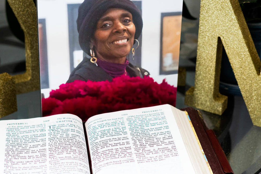 A photograph of Hindmon now sits in Revere's home in Inglewood, Calif., along with a Bible opened to Proverbs 31.