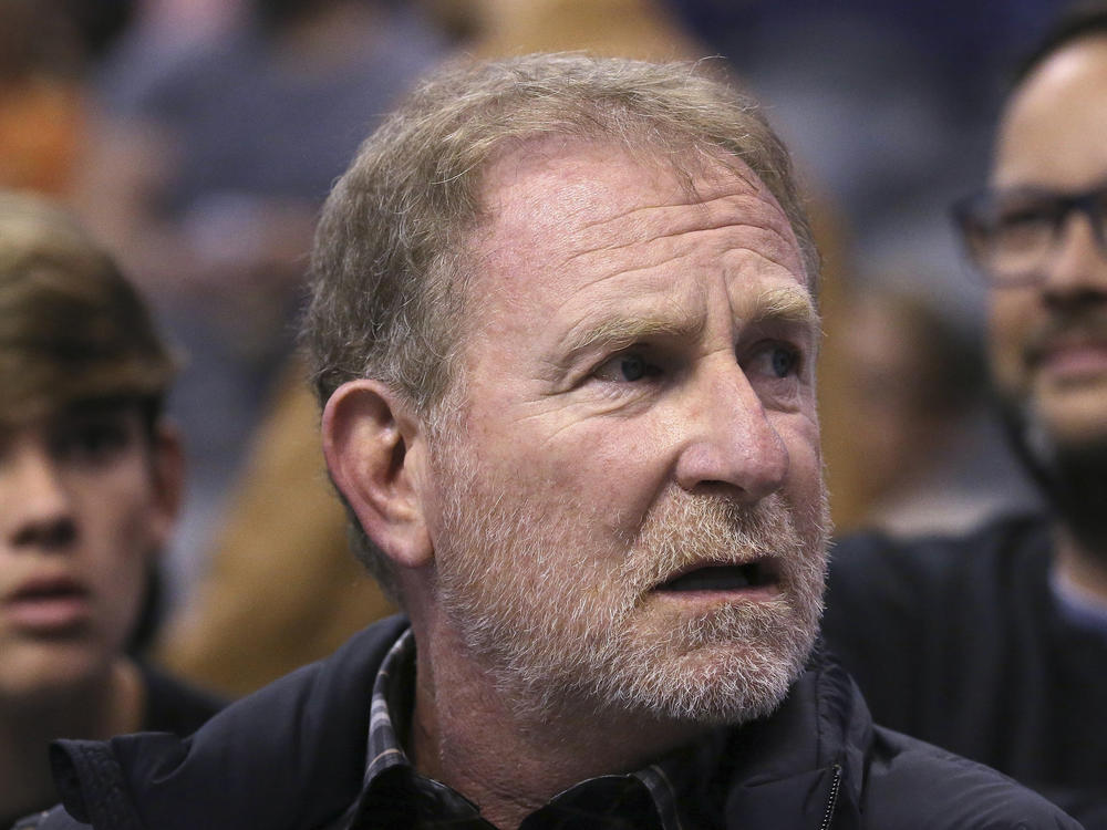 Phoenix Suns and Mercury owner Robert Sarver, pictured in 2019, was suspended last week by the NBA and fined $10 million after an investigation found that he had engaged in what the league called 